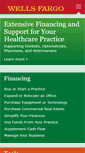 Mobile Screenshot of practicefinance.wellsfargo.com