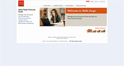 Desktop Screenshot of financial.wellsfargo.com